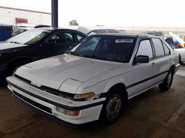 JH4DA1751JS006223 - 1988 ACURA INTEGRA LS WHITE photo 2