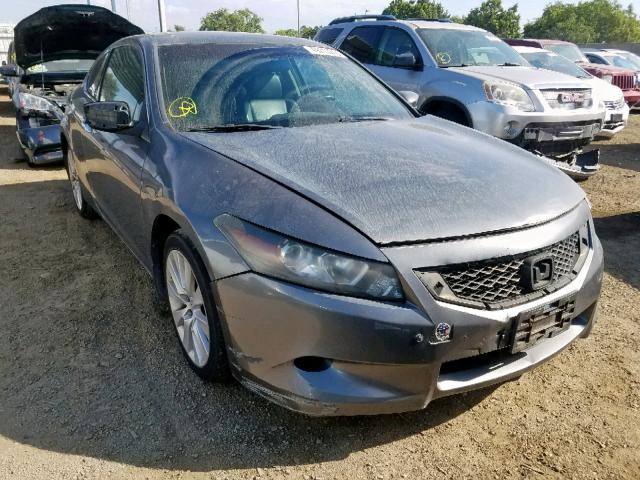 1HGCS22889A000231 - 2009 HONDA ACCORD EXL GRAY photo 1