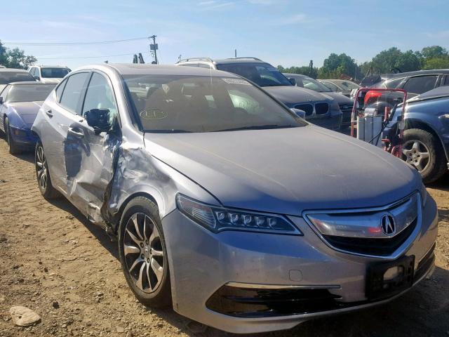 19UUB1F36FA009843 - 2015 ACURA TLX SILVER photo 1