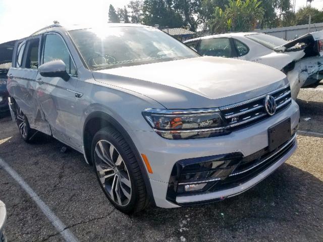 3VV4B7AX3KM015139 - 2019 VOLKSWAGEN TIGUAN SEL WHITE photo 1