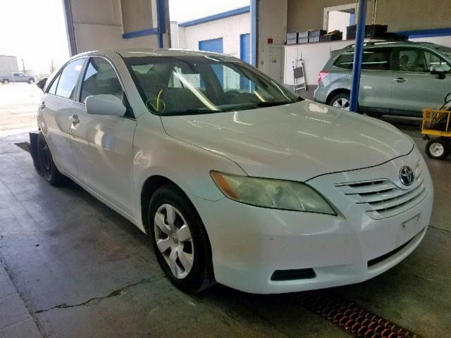 4T1BE46K87U624668 - 2007 TOYOTA CAMRY CE WHITE photo 1