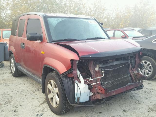 5J6YH28739L004381 - 2009 HONDA ELEMENT EX MAROON photo 1