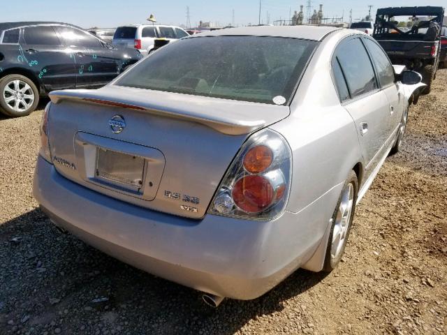 1N4BL11D23C320968 - 2003 NISSAN ALTIMA SE GRAY photo 4