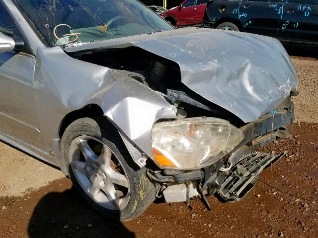 1N4BL11D23C320968 - 2003 NISSAN ALTIMA SE GRAY photo 9