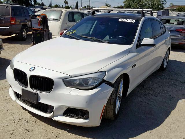 WBASN4C56BC209914 - 2011 BMW 550 GT WHITE photo 2