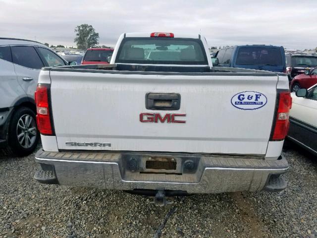 1GTN1TEC8FZ901497 - 2015 GMC SIERRA C15 WHITE photo 6