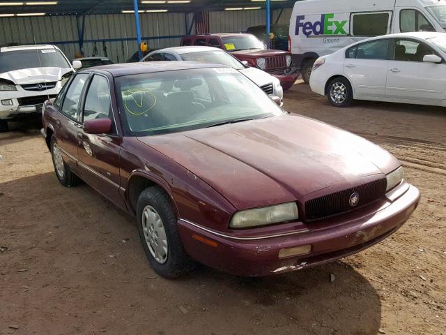 2G4WB52M8T1487700 - 1996 BUICK REGAL CUST BURGUNDY photo 1