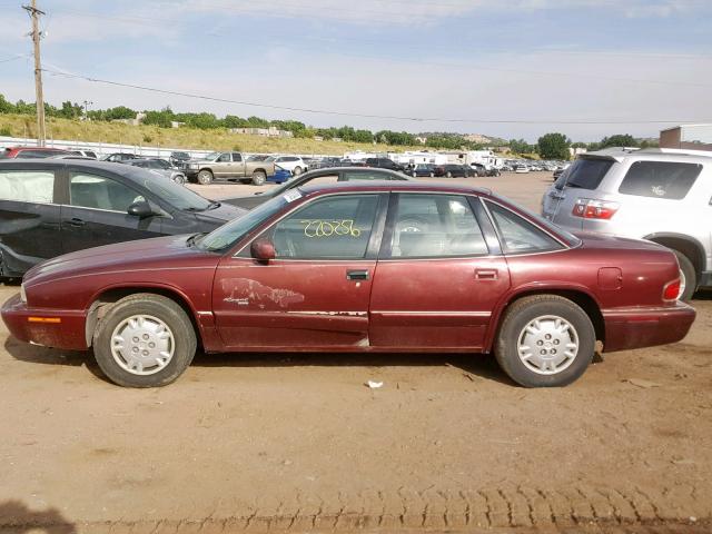 2G4WB52M8T1487700 - 1996 BUICK REGAL CUST BURGUNDY photo 10