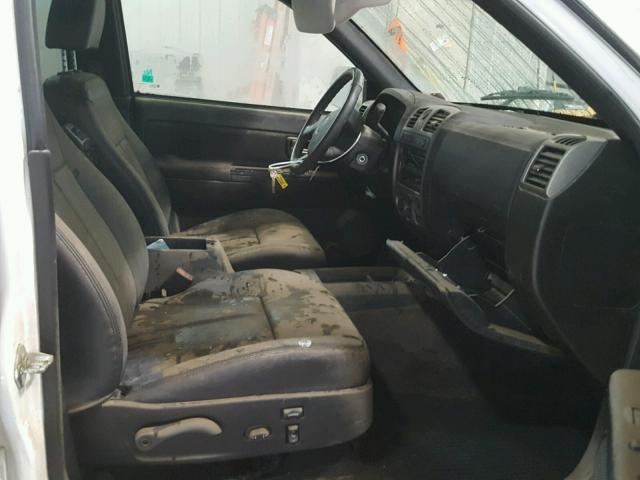 1GCHTDFE5C8121522 - 2012 CHEVROLET COLORADO L WHITE photo 5