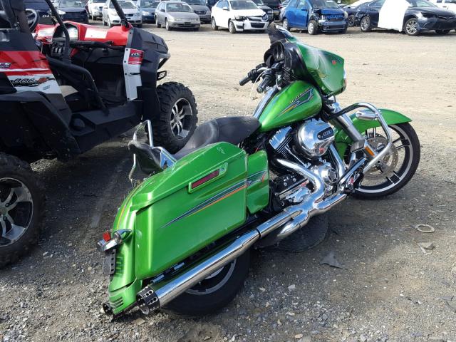 1HD1KBM13FB658047 - 2015 HARLEY-DAVIDSON FLHX STREE GREEN photo 4