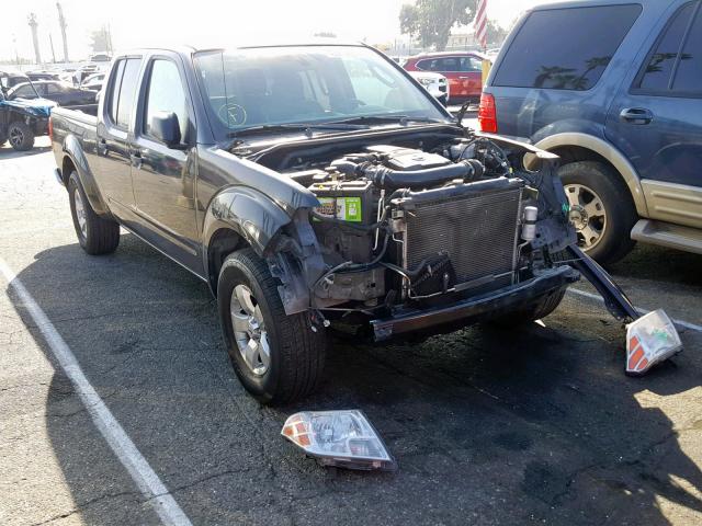 1N6AD0FR1AC437968 - 2010 NISSAN FRONTIER C BLACK photo 1