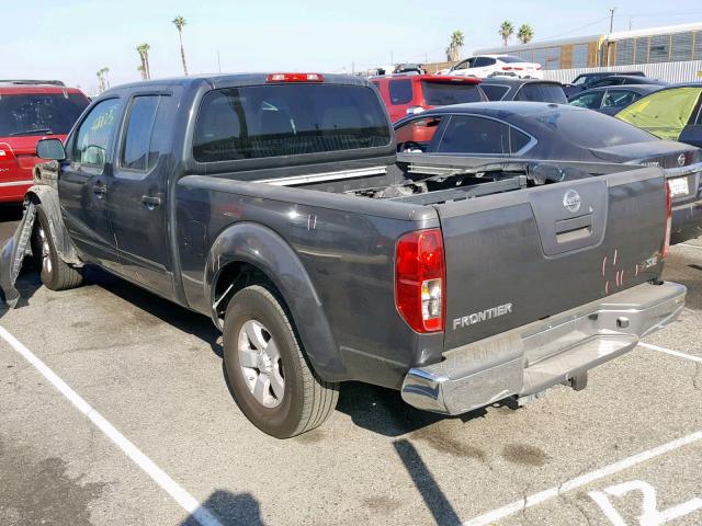 1N6AD0FR1AC437968 - 2010 NISSAN FRONTIER C BLACK photo 3