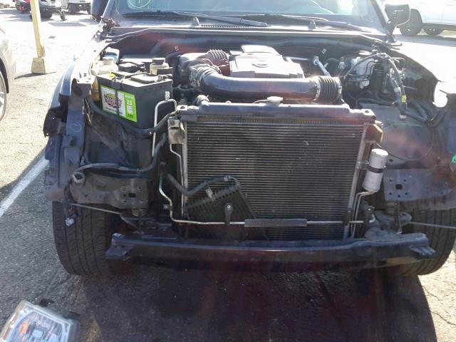 1N6AD0FR1AC437968 - 2010 NISSAN FRONTIER C BLACK photo 9