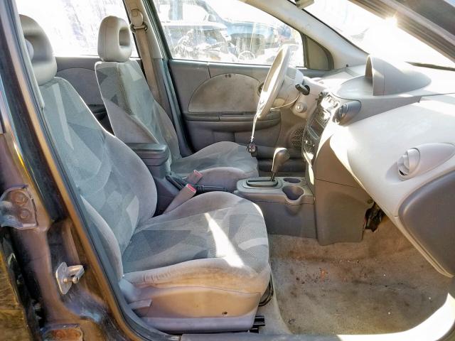 1G8AL52F03Z115606 - 2003 SATURN ION LEVEL BLACK photo 5