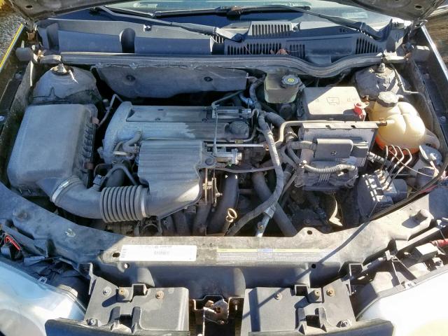 1G8AL52F03Z115606 - 2003 SATURN ION LEVEL BLACK photo 7