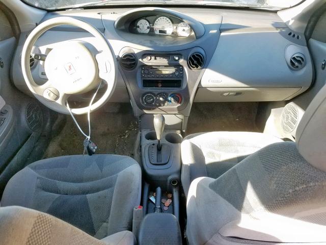 1G8AL52F03Z115606 - 2003 SATURN ION LEVEL BLACK photo 9