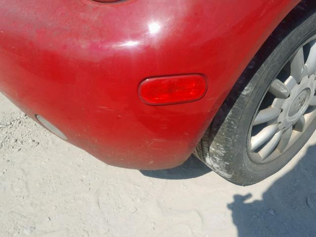 3VWCM31Y35M311477 - 2005 VOLKSWAGEN NEW BEETLE წითელი ფოტო 9