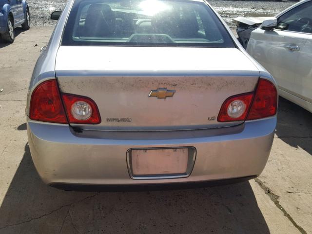 1G1ZG57B49F240372 - 2009 CHEVROLET MALIBU LS 银色 照片 9