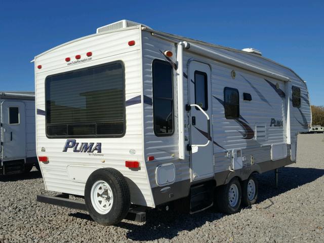 4X4FPAA29DP040550 - 2013 PUMA PALOMINO WHITE photo 4