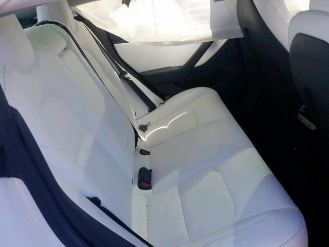 5YJ3E1EBXKF421968 - 2019 TESLA MODEL 3 WHITE photo 6