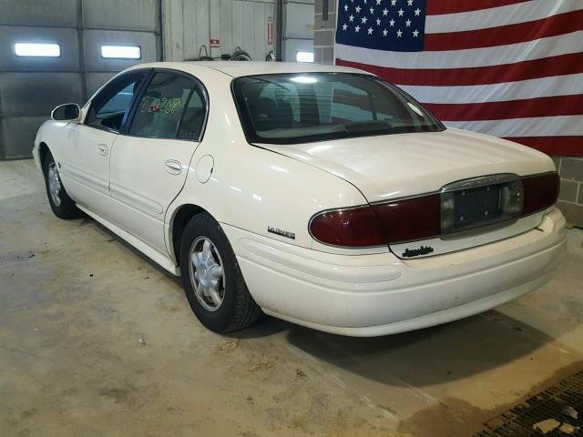 1G4HP54K414288652 - 2001 BUICK LESABRE CU WHITE photo 3