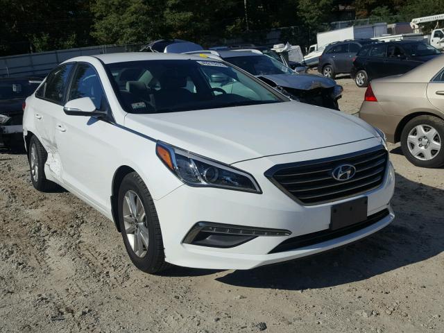 5NPE24AA4GH416323 - 2016 HYUNDAI SONATA ECO WHITE photo 1