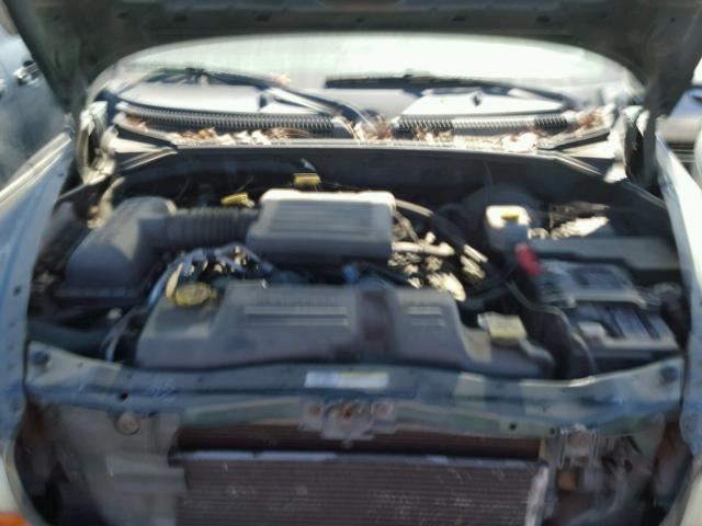 1B4HR38N72F172498 - 2002 DODGE DURANGO SP GREEN photo 7