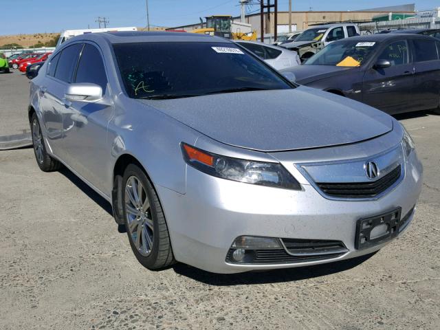 19UUA8F32EA002673 - 2014 ACURA TL SE SILVER photo 1