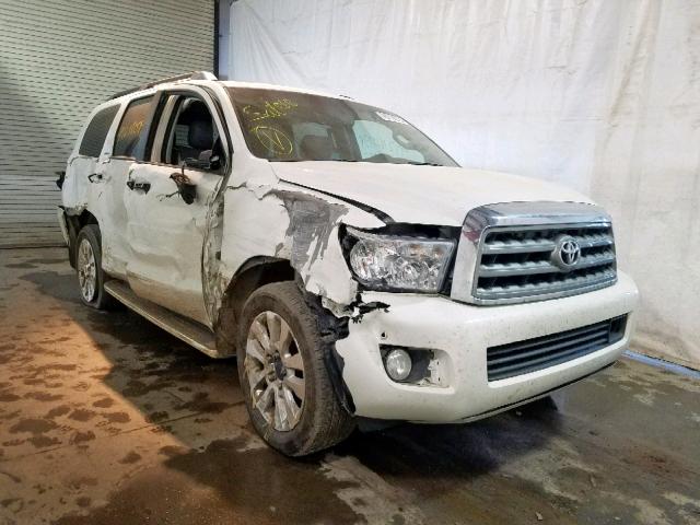 5TDDY5G16CS065314 - 2012 TOYOTA SEQUOIA PL WHITE photo 1