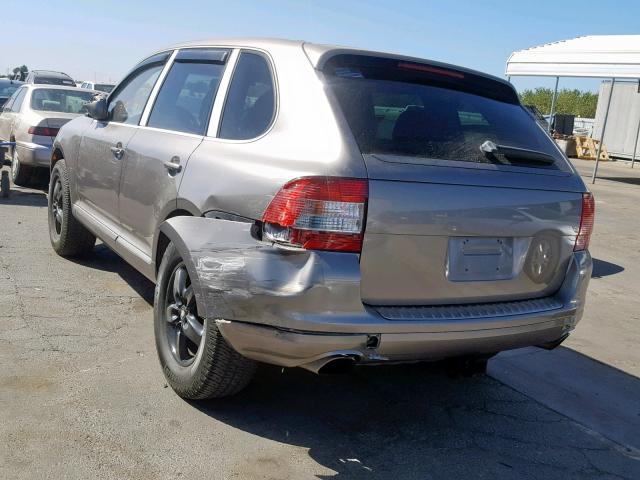 WP1AB29P95LA64164 - 2005 PORSCHE CAYENNE S GRAY photo 3