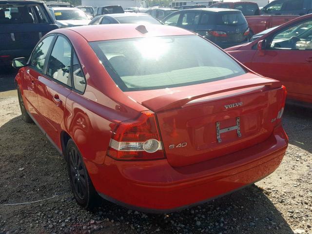 YV1MS382X52087608 - 2005 VOLVO S40 2.4I RED photo 3