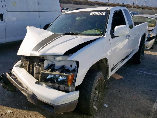 1GCCS19E498154799 - 2009 CHEVROLET COLORADO WHITE photo 2