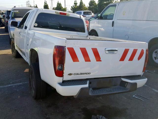 1GCCS19E498154799 - 2009 CHEVROLET COLORADO WHITE photo 3