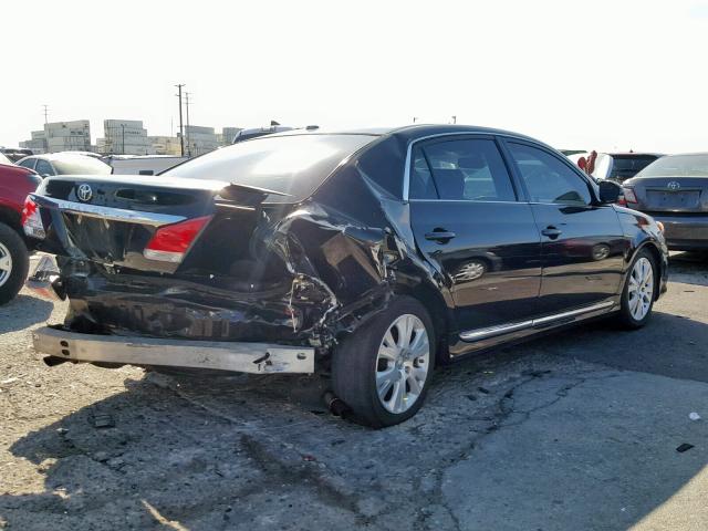 4T1BK3DB5BU372361 - 2011 TOYOTA AVALON BAS BLACK photo 4