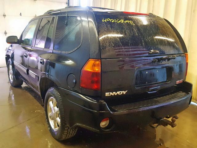 1GKDT13S132388851 - 2003 GMC ENVOY BLACK photo 3