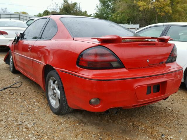 1G2NW12EX4M614253 - 2004 PONTIAC GRAND AM G RED photo 3