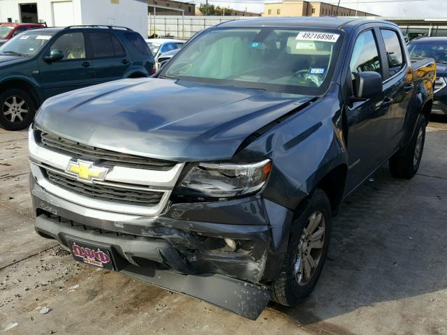 1GCGSBE32F1147088 - 2015 CHEVROLET COLORADO L GRAY photo 2