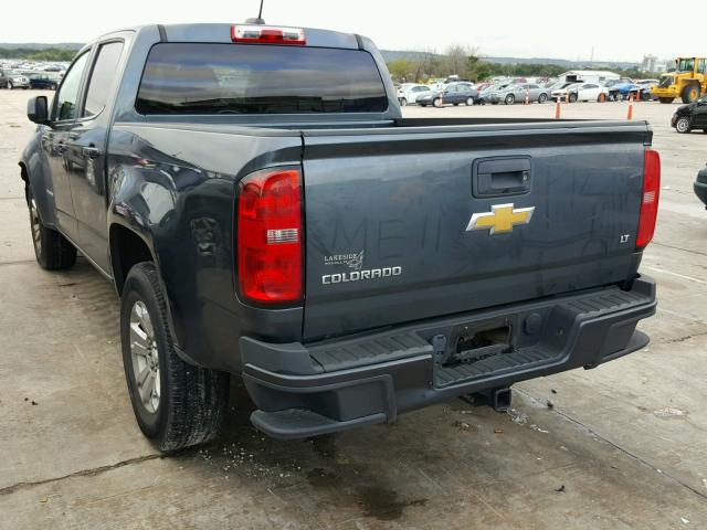 1GCGSBE32F1147088 - 2015 CHEVROLET COLORADO L GRAY photo 3