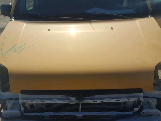 NM0LS7AN4DT167280 - 2013 FORD TRANSIT CO YELLOW photo 7