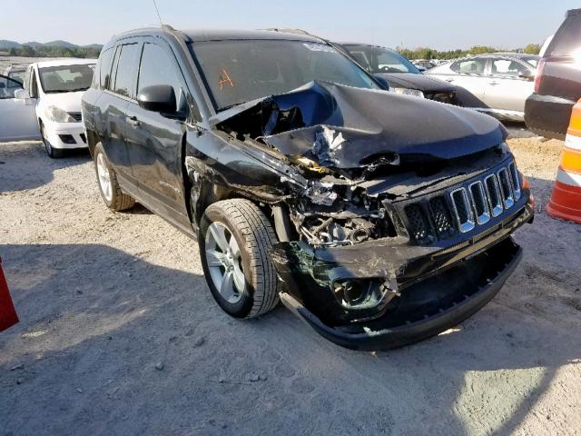 1C4NJCBB4ED536078 - 2014 JEEP COMPASS SP BLACK photo 1