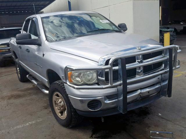 3D7KU28C43G813919 - 2003 DODGE RAM 2500 S ვერცხლისფერი ფოტო 1