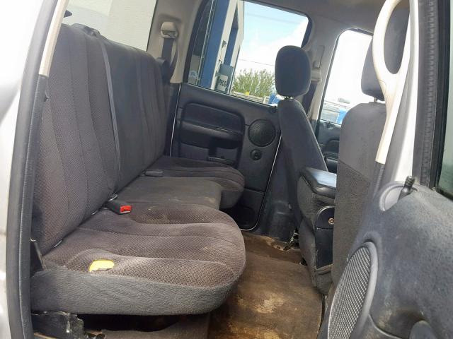 3D7KU28C43G813919 - 2003 DODGE RAM 2500 S ვერცხლისფერი ფოტო 6