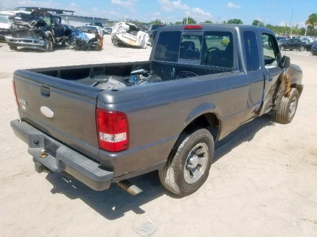 1FTZR44E46PA44402 - 2006 FORD RANGER SUP GRAY photo 4