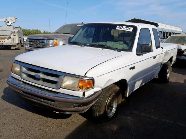 1FTCR14X7VPA64695 - 1997 FORD RANGER SUP WHITE photo 2