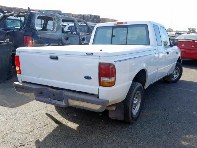 1FTCR14X7VPA64695 - 1997 FORD RANGER SUP WHITE photo 4