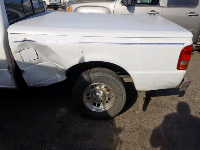 1FTCR14X7VPA64695 - 1997 FORD RANGER SUP WHITE photo 9