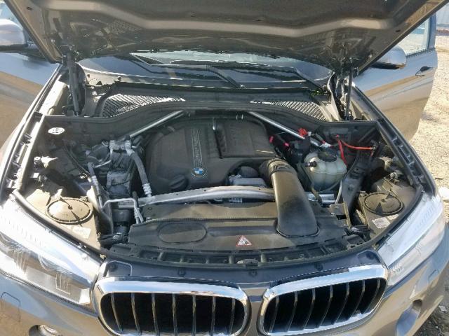 5UXKU2C57G0N81571 - 2016 BMW X6 XDRIVE3 CHARCOAL photo 7