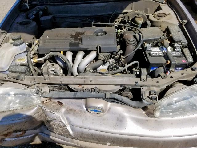 1Y1SK52832Z424317 - 2002 CHEVROLET GEO PRIZM 金色 照片 7