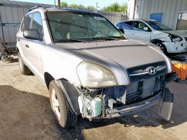 KM8JM12B55U105822 - 2005 HYUNDAI TUCSON GL GRAY photo 1