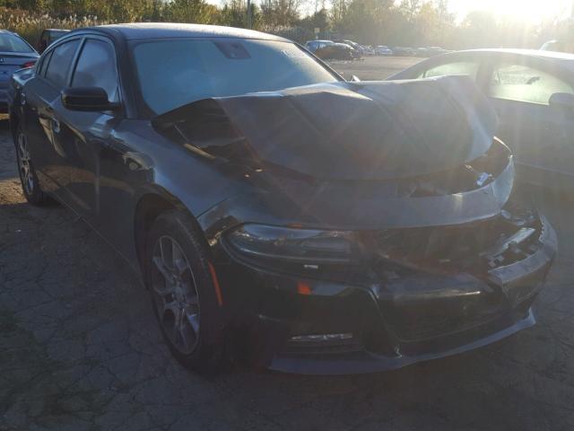 2C3CDXJGXFH742680 - 2015 DODGE CHARGER SX BLACK photo 1